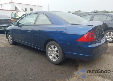 2003 Honda Civic Ex from USA, damaged, VIN 1HGEM21903L048945